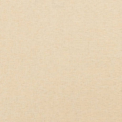 Elektrické Polohovací Křeslo Krémové Textil