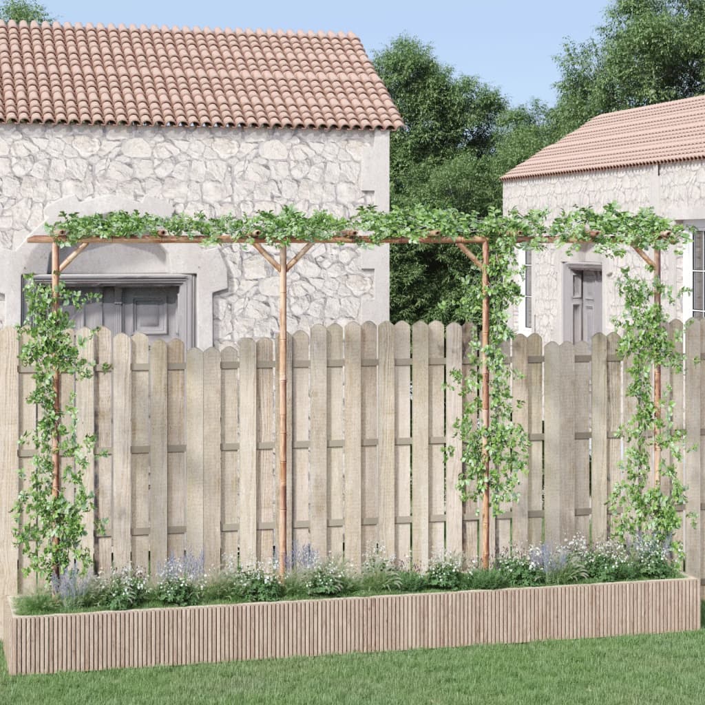 Pergola Bambus 385 X 40 X 205 Cm