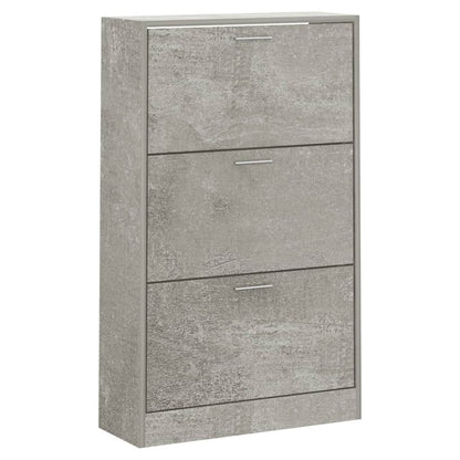 Botník Betonově Šedý 63X24X Kompozitní Dřevo Betonová Šedá