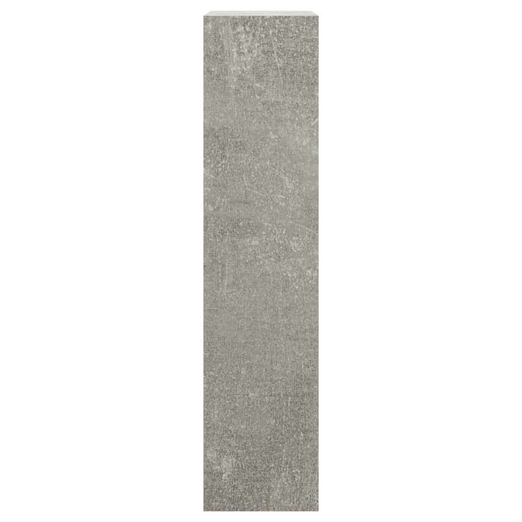Botník Betonově Šedý 63X24X Kompozitní Dřevo Betonová Šedá