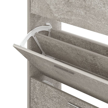 Botník Betonově Šedý 63X24X Kompozitní Dřevo Betonová Šedá