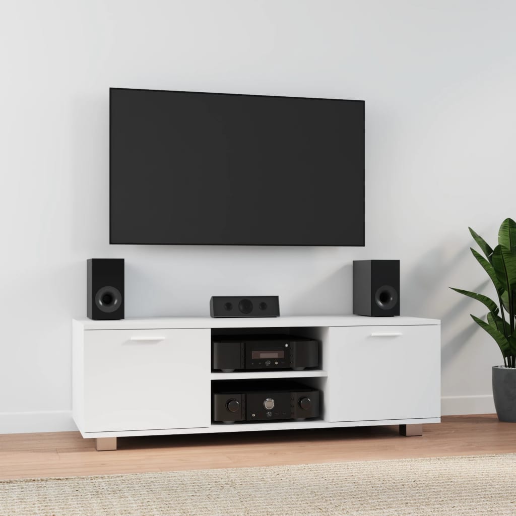 Tv Skříňka Betonově Šedá 120X40,5X35 Cm Kompozitní Dřevo