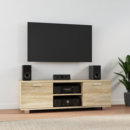 Tv Skříňka Betonově Šedá 120X40,5X35 Cm Kompozitní Dřevo