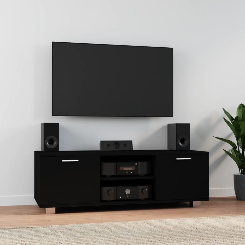 Tv Skříňka Betonově Šedá 120X40,5X35 Cm Kompozitní Dřevo