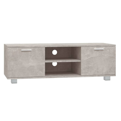 Tv Skříňka Betonově Šedá 120X40,5X35 Cm Kompozitní Dřevo