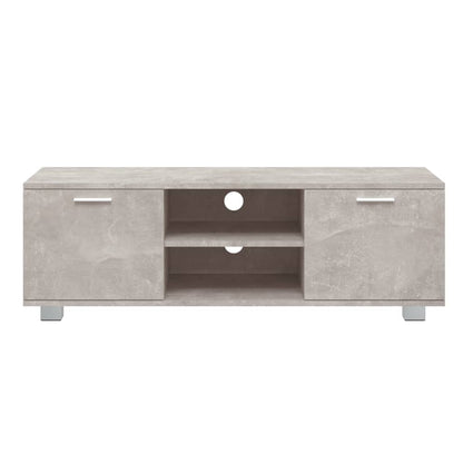 Tv Skříňka Betonově Šedá 120X40,5X35 Cm Kompozitní Dřevo