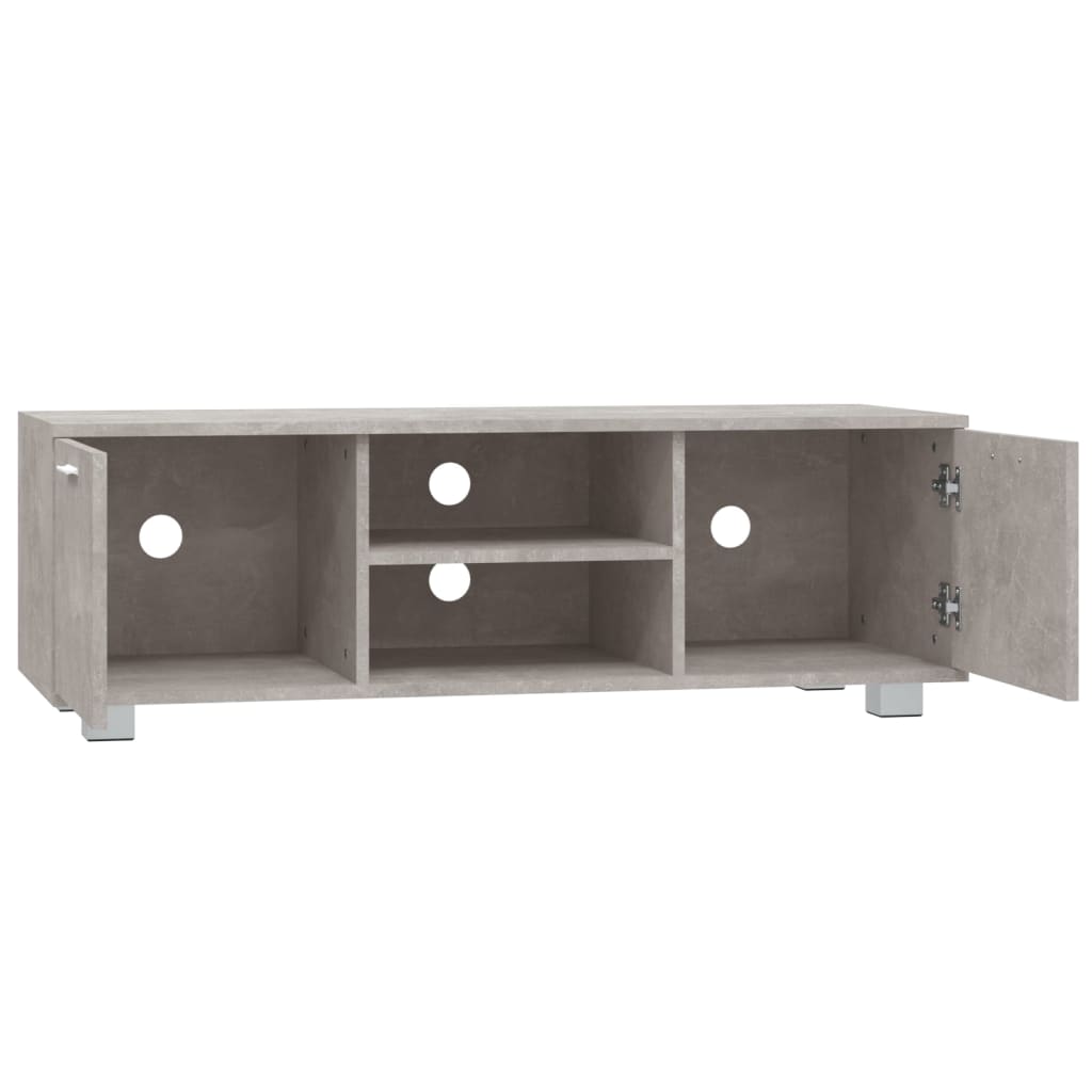 Tv Skříňka Betonově Šedá 120X40,5X35 Cm Kompozitní Dřevo