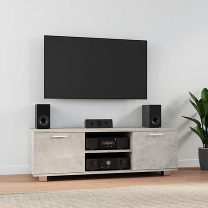 Tv Skříňka Betonově Šedá 120X40,5X35 Cm Kompozitní Dřevo