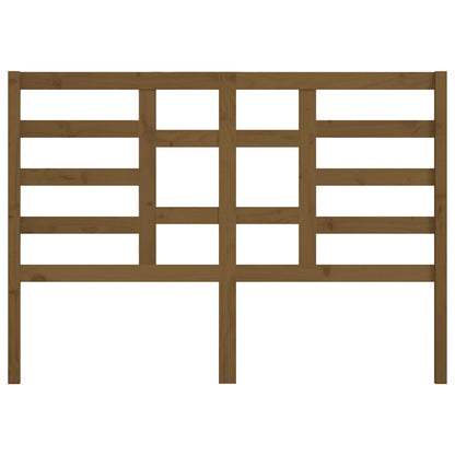 Čelo Postele Medově Hnědé 146 X 4 X 104 Cm Masivní Borovice