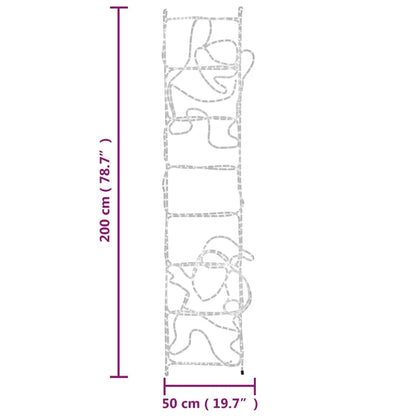 Skládací Santa Na Žebříku S 552 Led 50 X 200 Cm