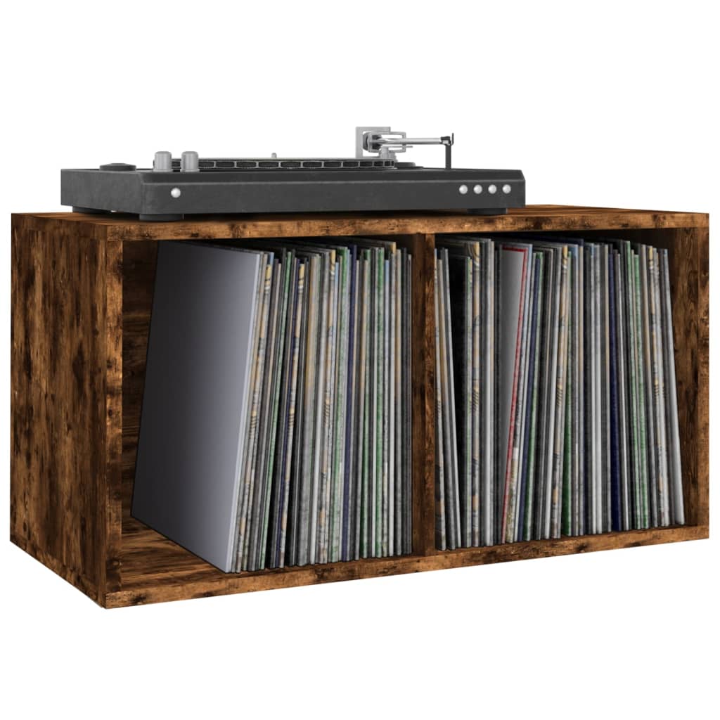 Úložný Box Na Lp Desky 71X34X36 Cm Kompozitní Dřevo