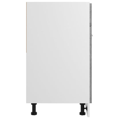 Spodní Skříňka Se Zásuvkou Lyon Šedá Sonoma 60X46X81,5 Cm Šedá Sonoma