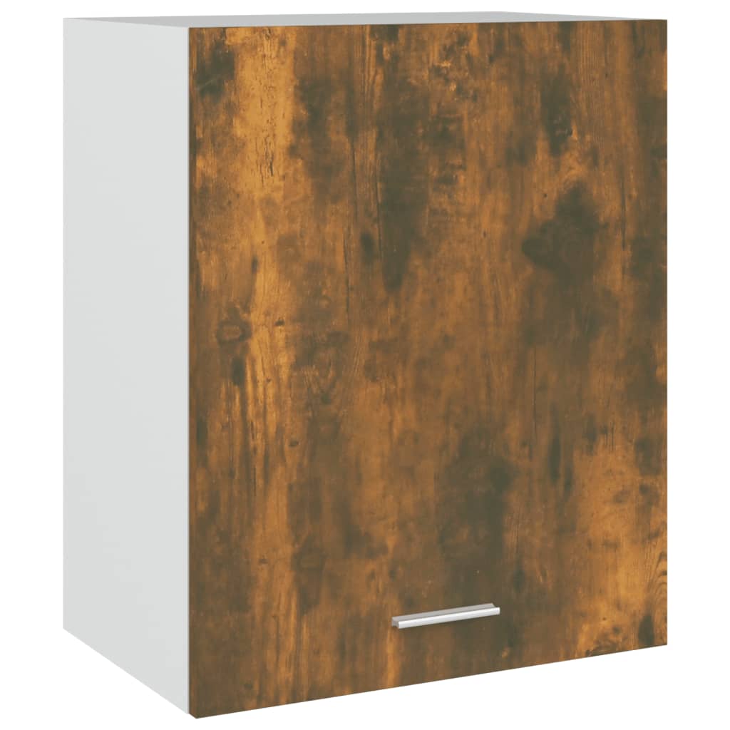 Závěsná Skříňka 50X31X60 Cm Kompozitní Dřevo Kouřový Dub