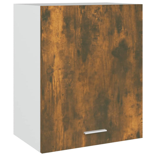 Závěsná Skříňka 50X31X60 Cm Kompozitní Dřevo Kouřový Dub