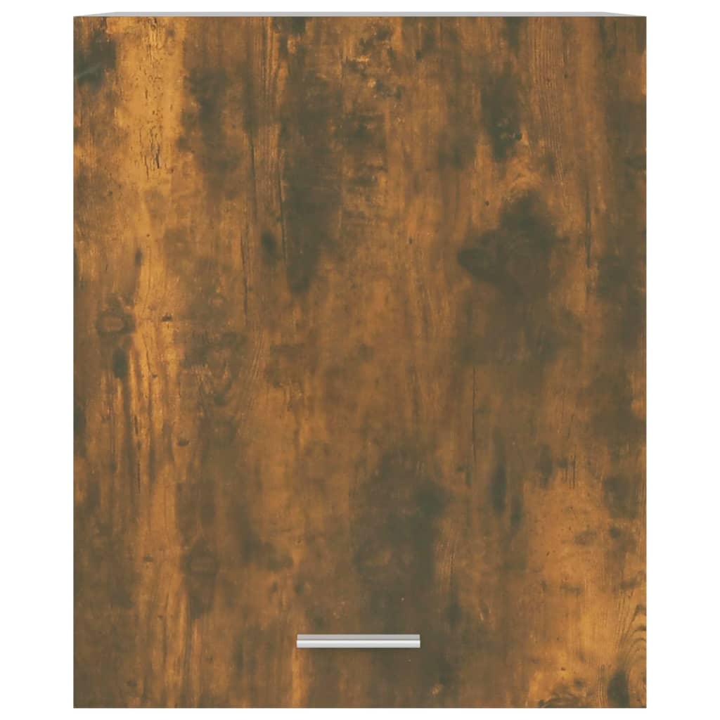 Závěsná Skříňka 50X31X60 Cm Kompozitní Dřevo Kouřový Dub