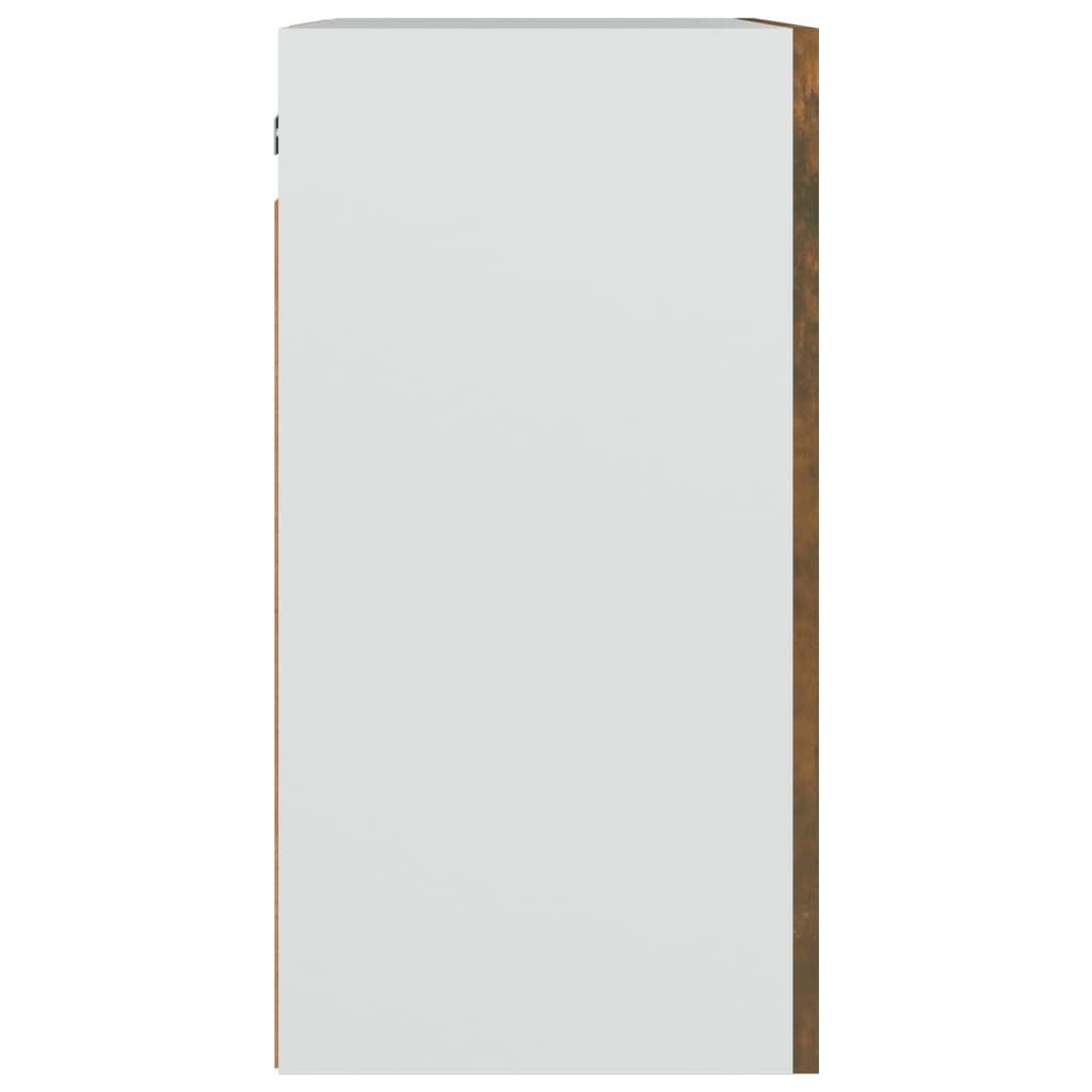 Závěsná Skříňka 50X31X60 Cm Kompozitní Dřevo Kouřový Dub
