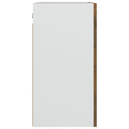 Závěsná Skříňka 50X31X60 Cm Kompozitní Dřevo Kouřový Dub