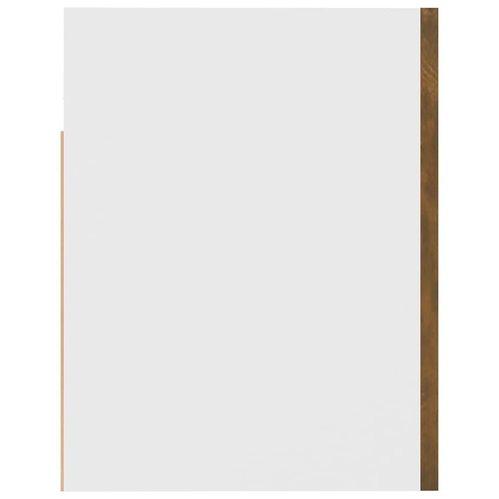 Závěsná Skříňka 60X31X40 Cm Kompozitní Dřevo Kouřový Dub