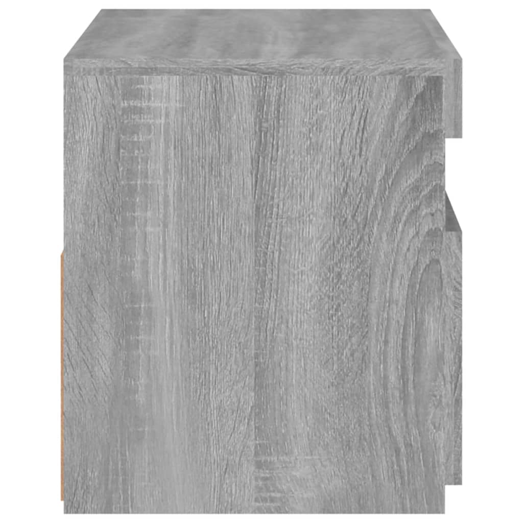 Tv Skříňka S Led Osvětlením Šedá Sonoma 60 X 35 X 40 Cm