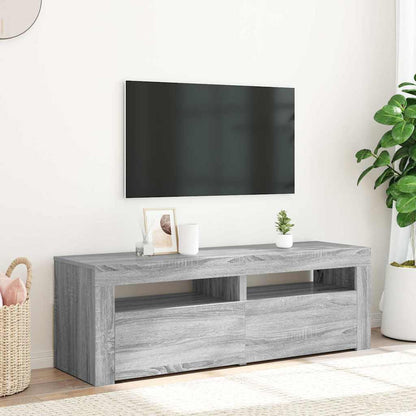 Tv Skříňka S Led Osvětlením 120 X 35 X 40 Cm