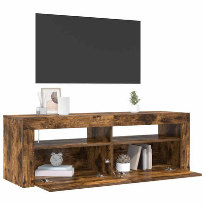 Tv Skříňka S Led Osvětlením 120 X 35 X 40 Cm