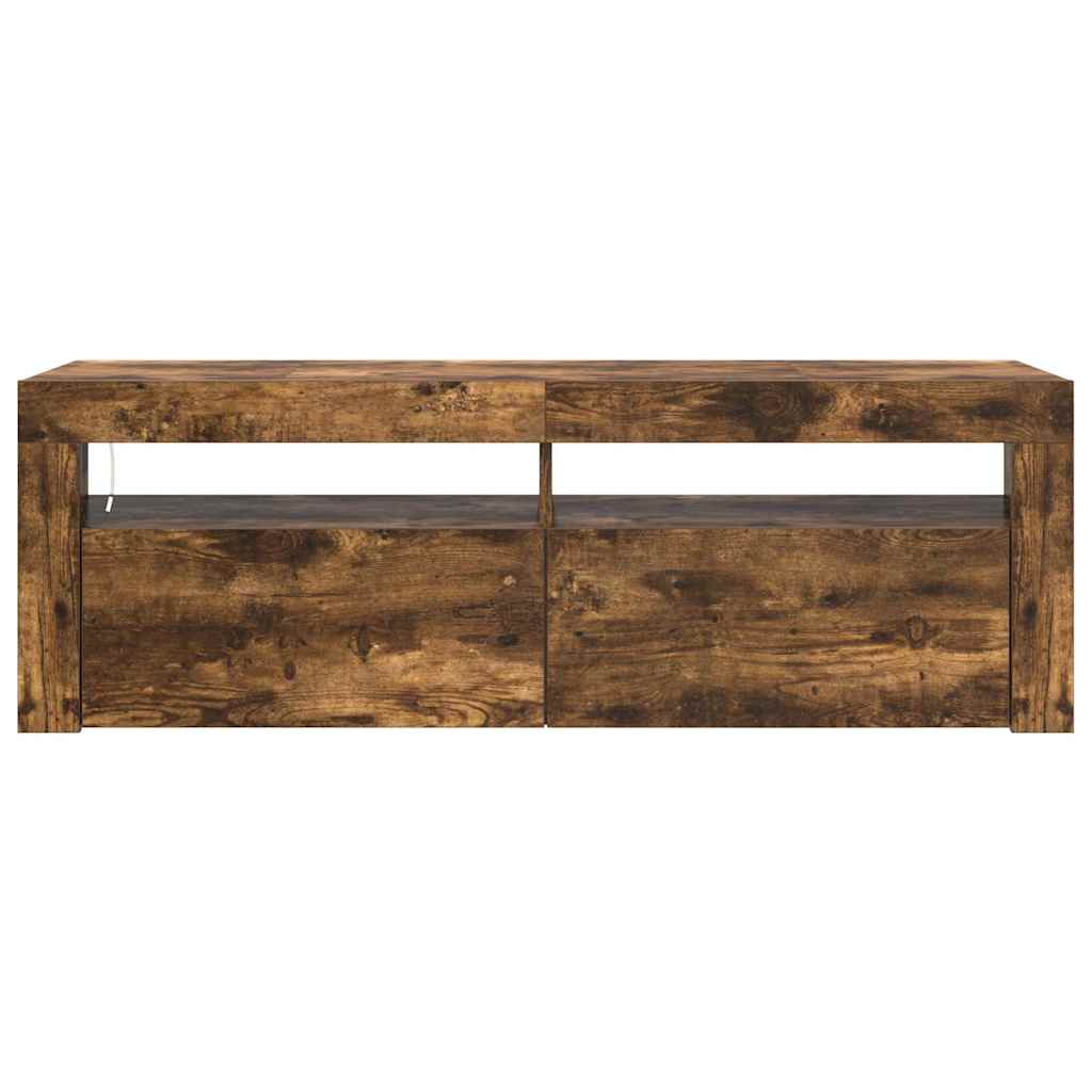 Tv Skříňka S Led Osvětlením 120 X 35 X 40 Cm