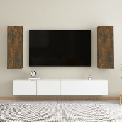 Tv Stolek Šedý 30,5X30X Kompozitní Dřevo