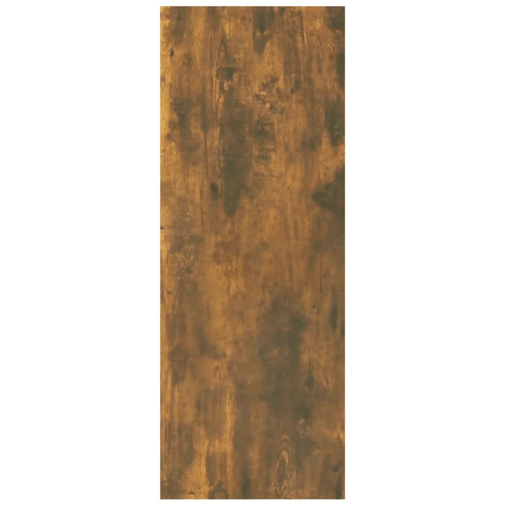 Konzolový Stolek Kouřový Dub 78 X 30 X 80 Cm Kompozitní Dřevo