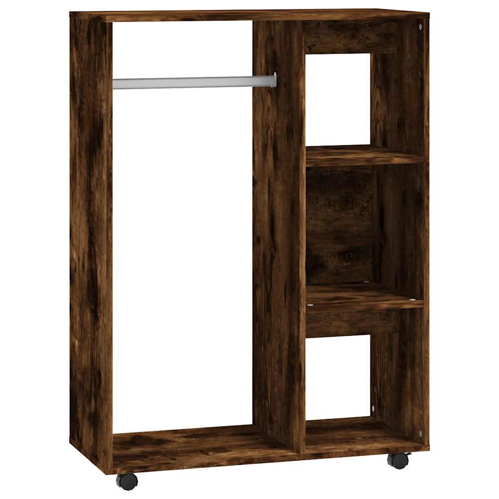 Šatní Skříň 80 X 40 X 110 Cm Kompozitní Dřevo