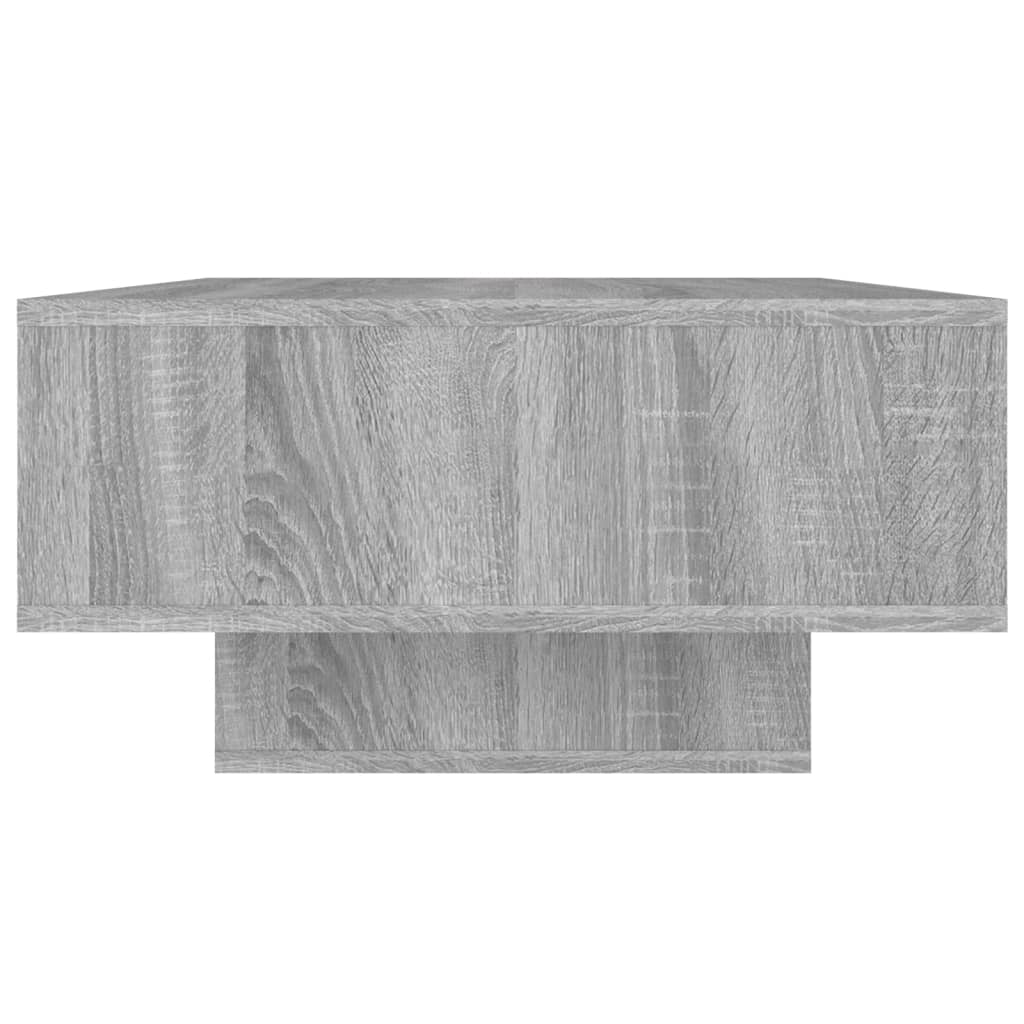 Konferenční Stolek Šedý Sonoma 105X55X32 Cm Kompozitní Dřevo