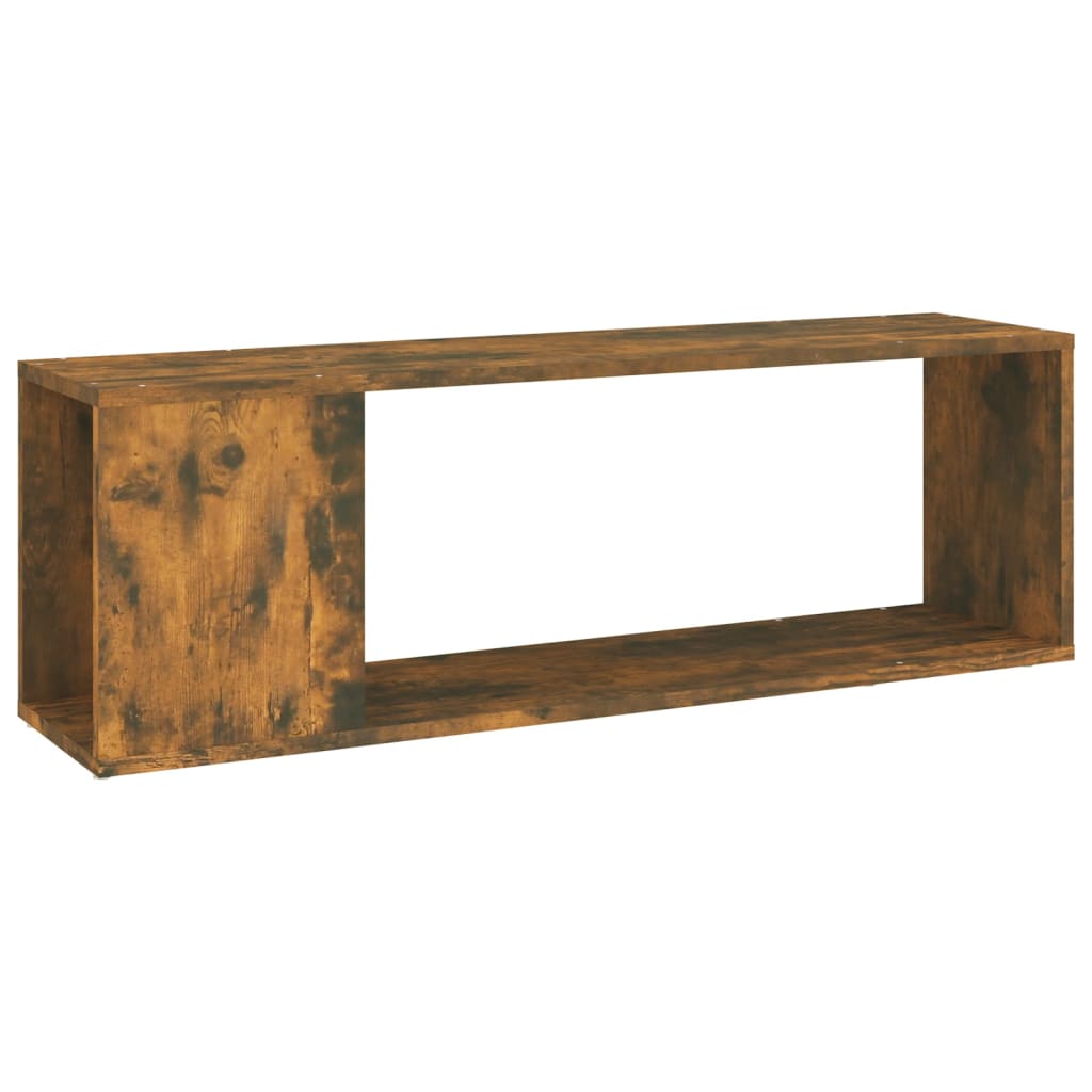 Tv Skříňka Kouřový Dub 100 X 24 X 32 Cm Kompozitní Dřevo