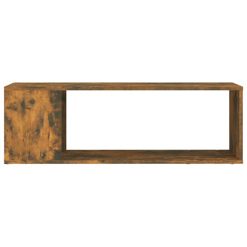 Tv Skříňka Kouřový Dub 100 X 24 X 32 Cm Kompozitní Dřevo