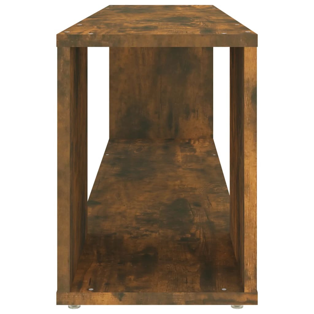 Tv Skříňka Kouřový Dub 100 X 24 X 32 Cm Kompozitní Dřevo