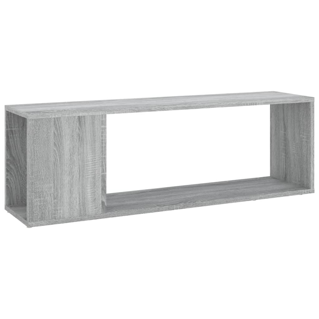 Tv Skříňka Šedá Sonoma 100 X 24 X 32 Cm Kompozitní Dřevo