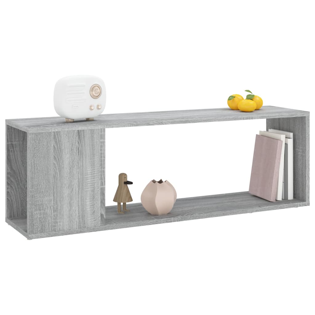 Tv Skříňka Šedá Sonoma 100 X 24 X 32 Cm Kompozitní Dřevo