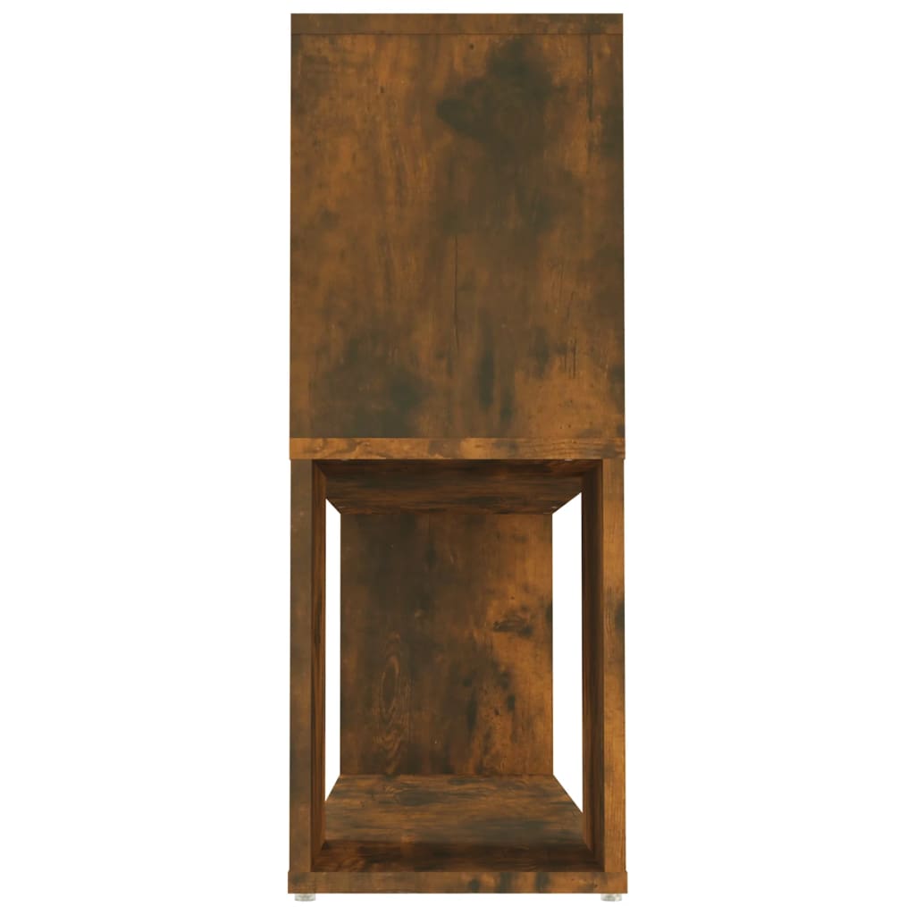 Knihovna Kouřový Dub 100 X 24 X 63 Cm Kompozitní Dřevo