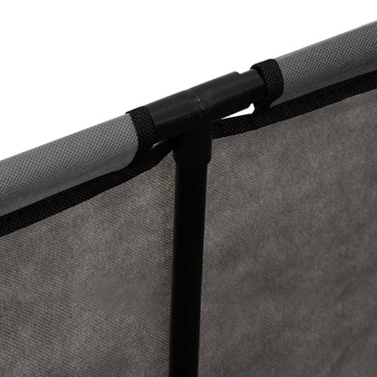 Úložný Box Šedý 105 X 34,5 X 45 Cm Textil