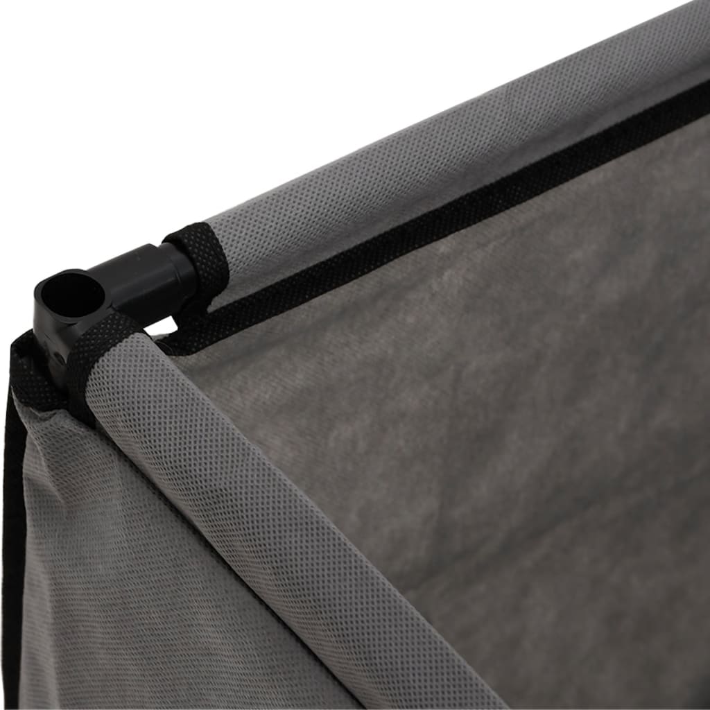 Úložný Box Šedý 105 X 34,5 X 45 Cm Textil