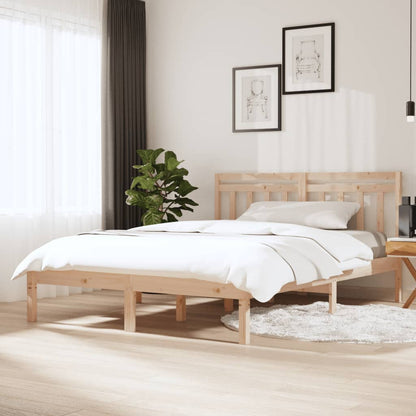 Rám Postele Small Single Masivní Dřevo