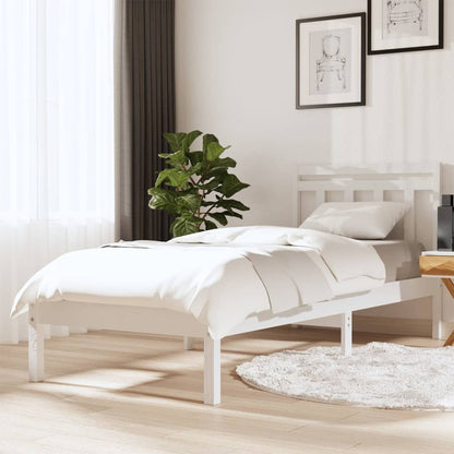 Rám Postele Small Single Masivní Dřevo