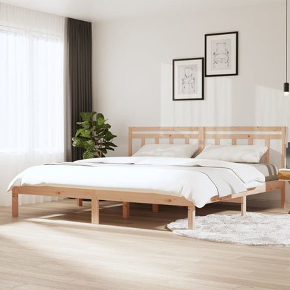 Rám Postele Small Single Masivní Dřevo