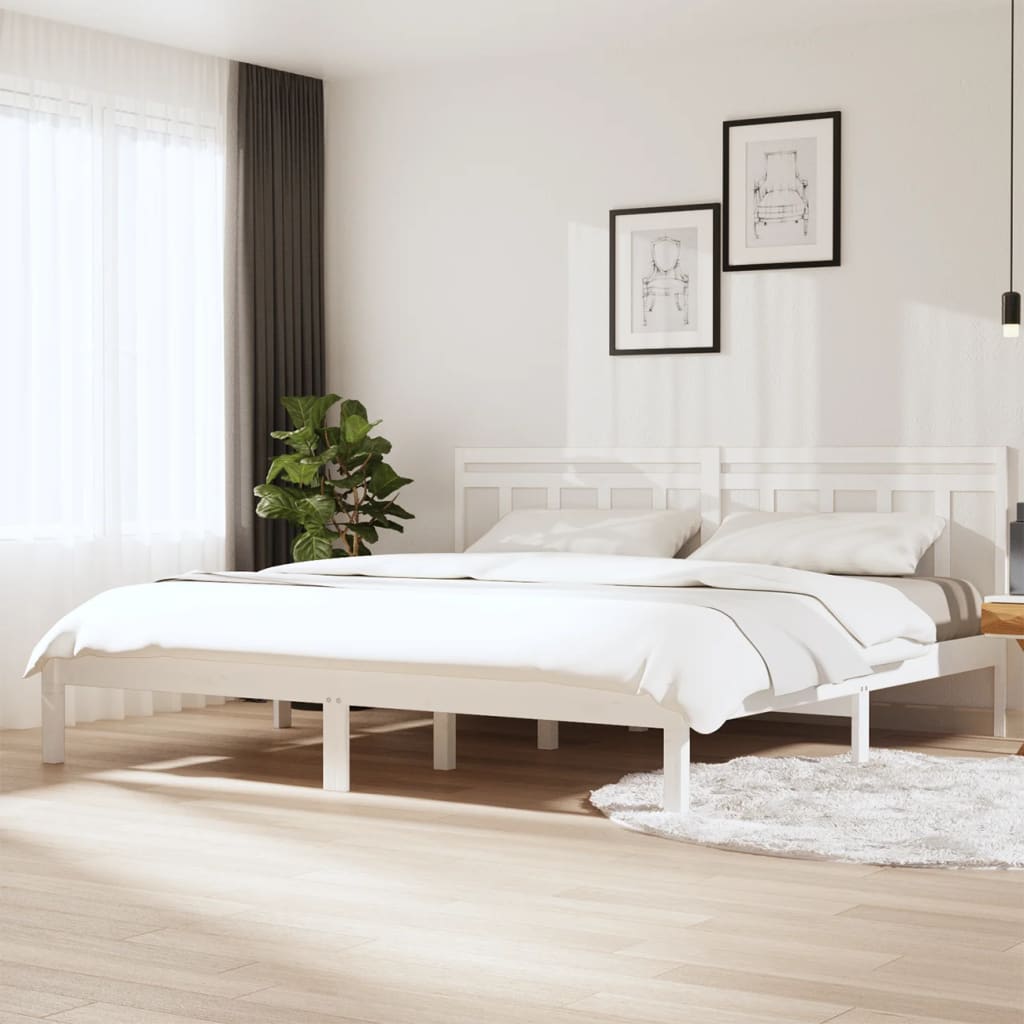 Rám Postele Small Single Masivní Dřevo