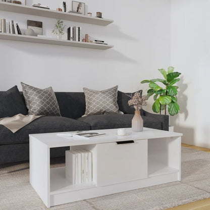 Konferenční Stolek Šedý Sonoma 102X50X36 Cm Kompozitní Dřevo