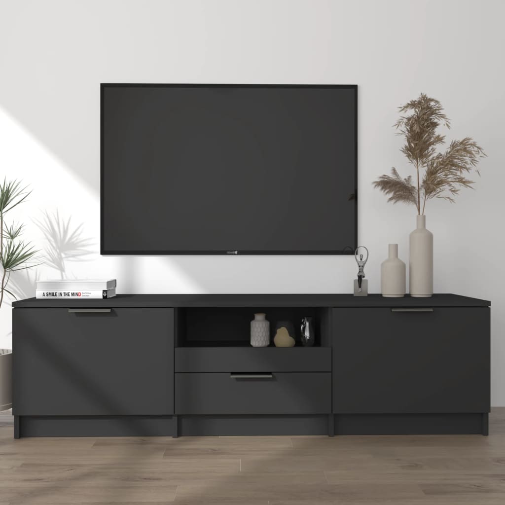 Tv Skříňka 140 X 35 X 40 Cm Kompozitní Dřevo