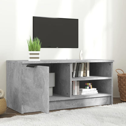 Tv Skříňka Betonově Šedá 80 X 35 X 36,5 Cm Kompozitní Dřevo