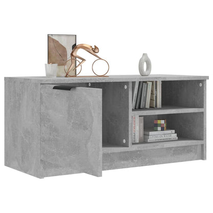 Tv Skříňka Betonově Šedá 80 X 35 X 36,5 Cm Kompozitní Dřevo