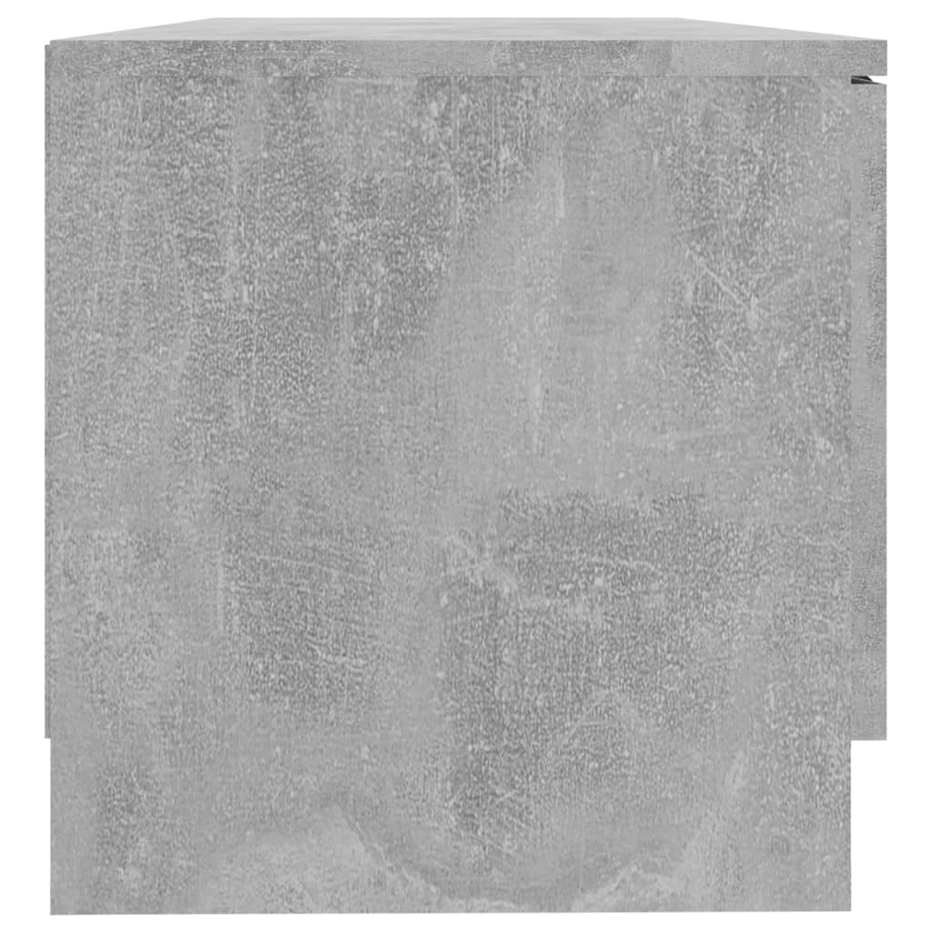 Tv Skříňka Betonově Šedá 80 X 35 X 36,5 Cm Kompozitní Dřevo