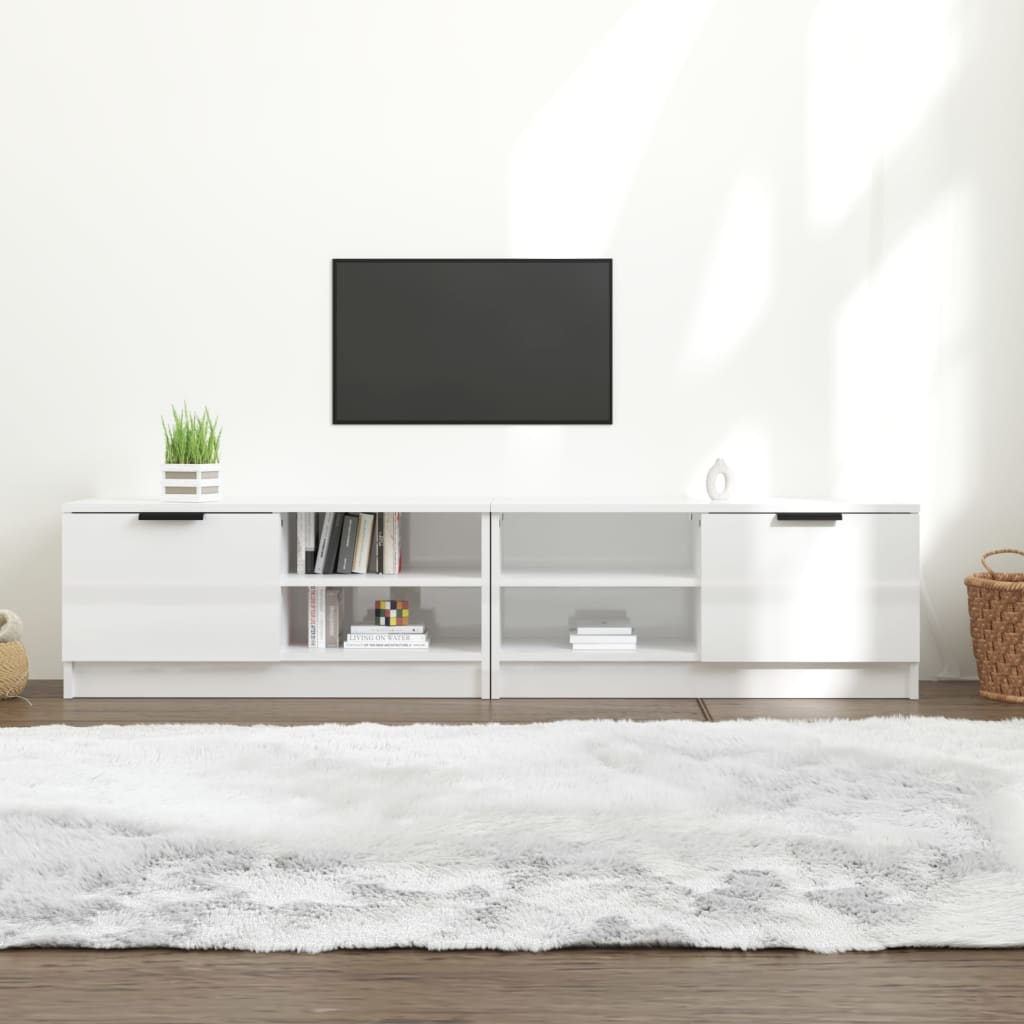 Tv Skříňka 80 X 35 X 36,5 Cm Kompozitní Dřevo