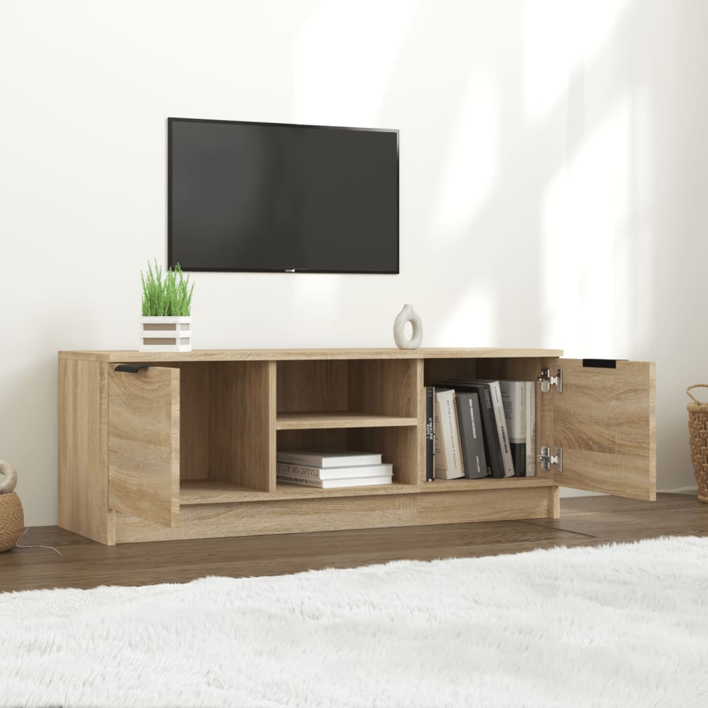 Tv Skříňka 102 X 35 X 36,5 Cm Kompozitní Dřevo