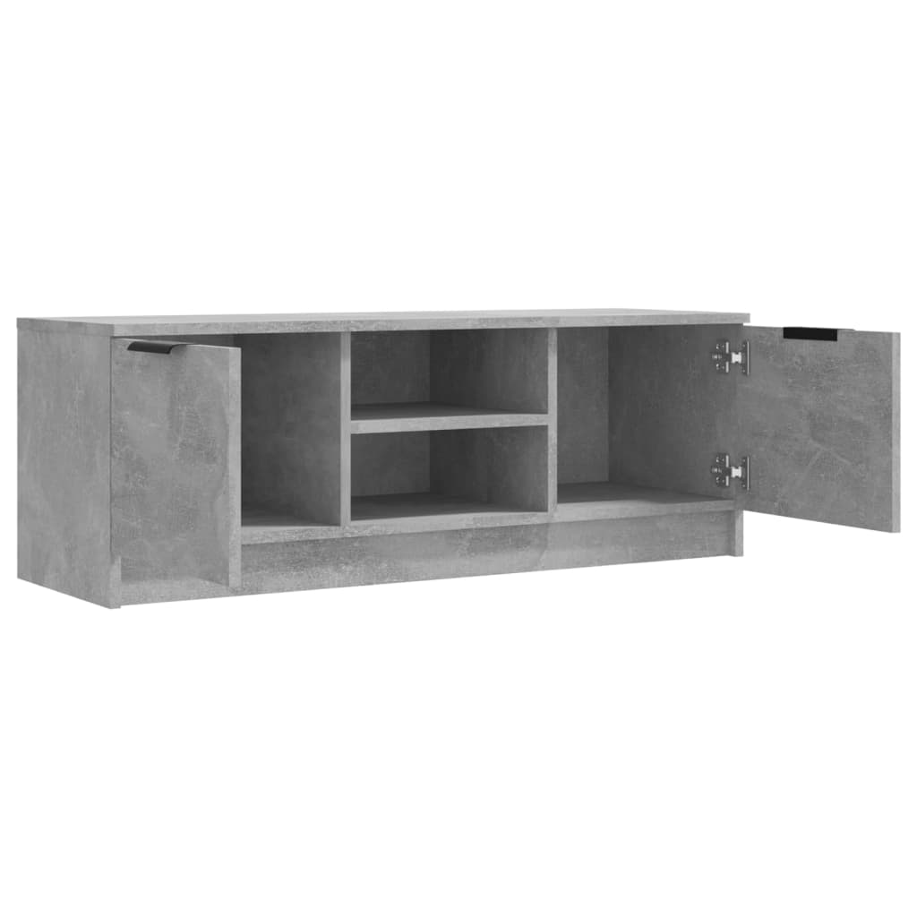 Tv Skříňka Betonově Šedá 102 X 35 X 36,5 Cm Kompozitní Dřevo